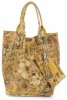 Bőr táska shopper bag Vittoria Gotti többszínű 8298